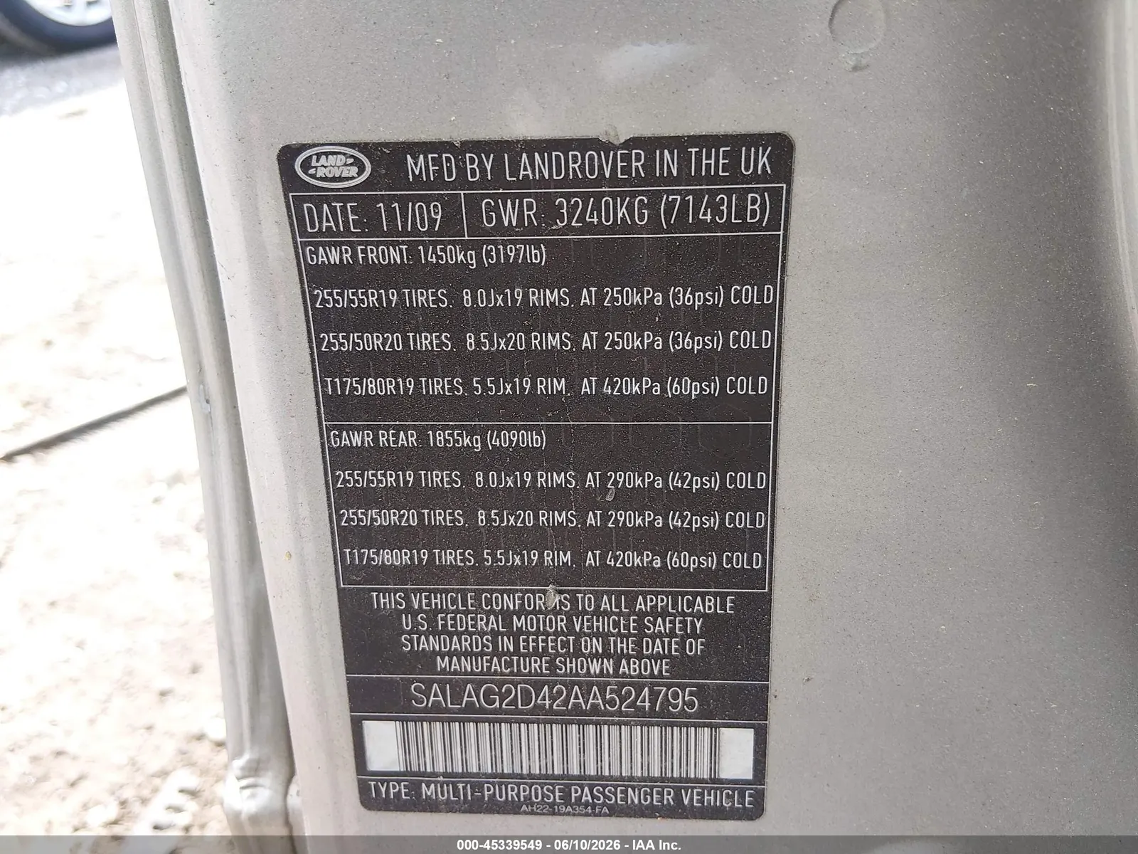 2010 Land Rover LR4 HSE