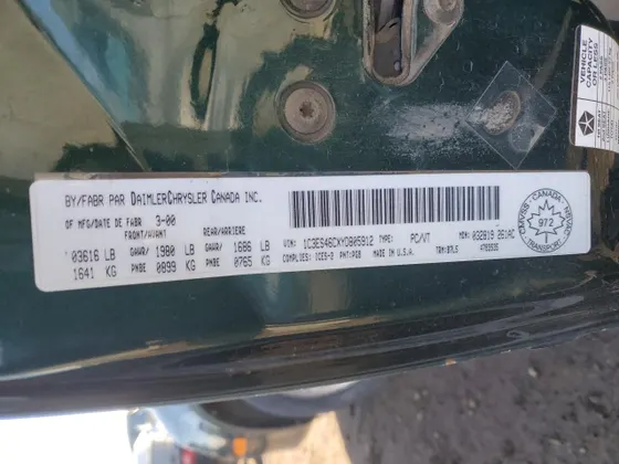2000 Chrysler NEON LE