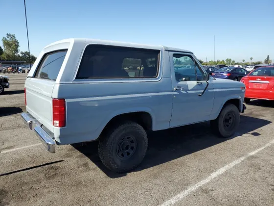 1986 Ford Bronco 4WD Custom