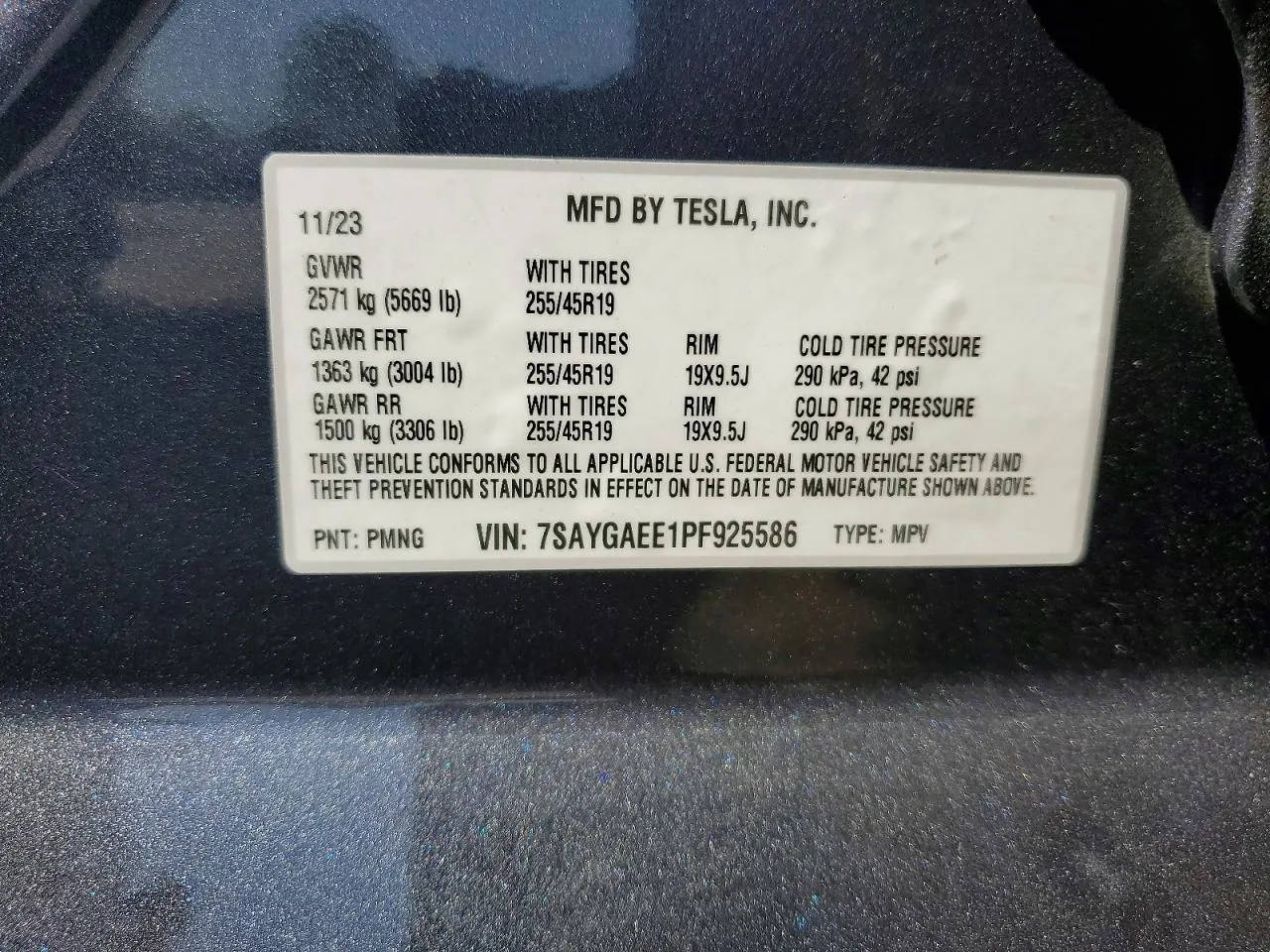 2023 Tesla Model Y Long Range
