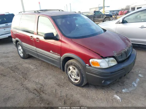 2001 Pontiac Montana 6-Passenger Seating