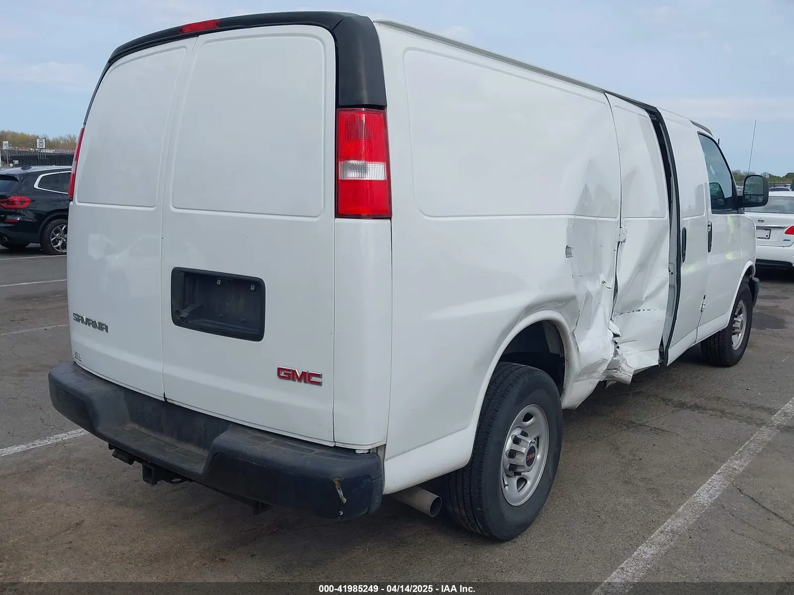 2022 GMC SAVANA CARGO RWD 3500 EXTENDED WHEELBASE WORK VAN