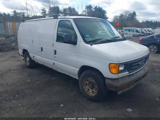 2004 Ford Econoline Cargo Van COMMERCIAL/RECREATIONAL