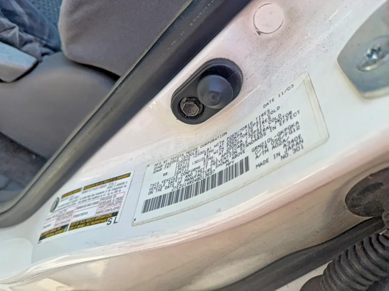 2004 Toyota 4Runner SR5