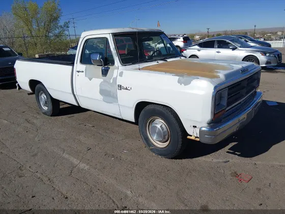 1990 Dodge D250 & W250 D200/D250