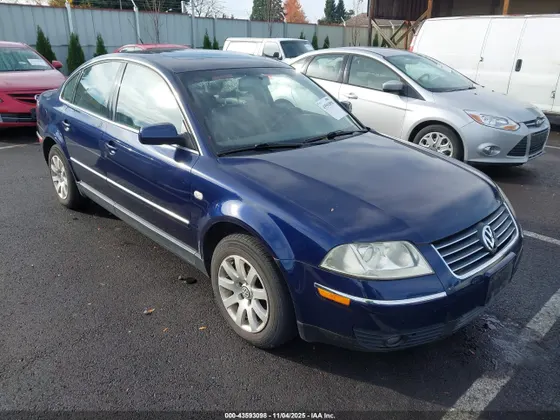 2001 Volkswagen New Passat GLS
