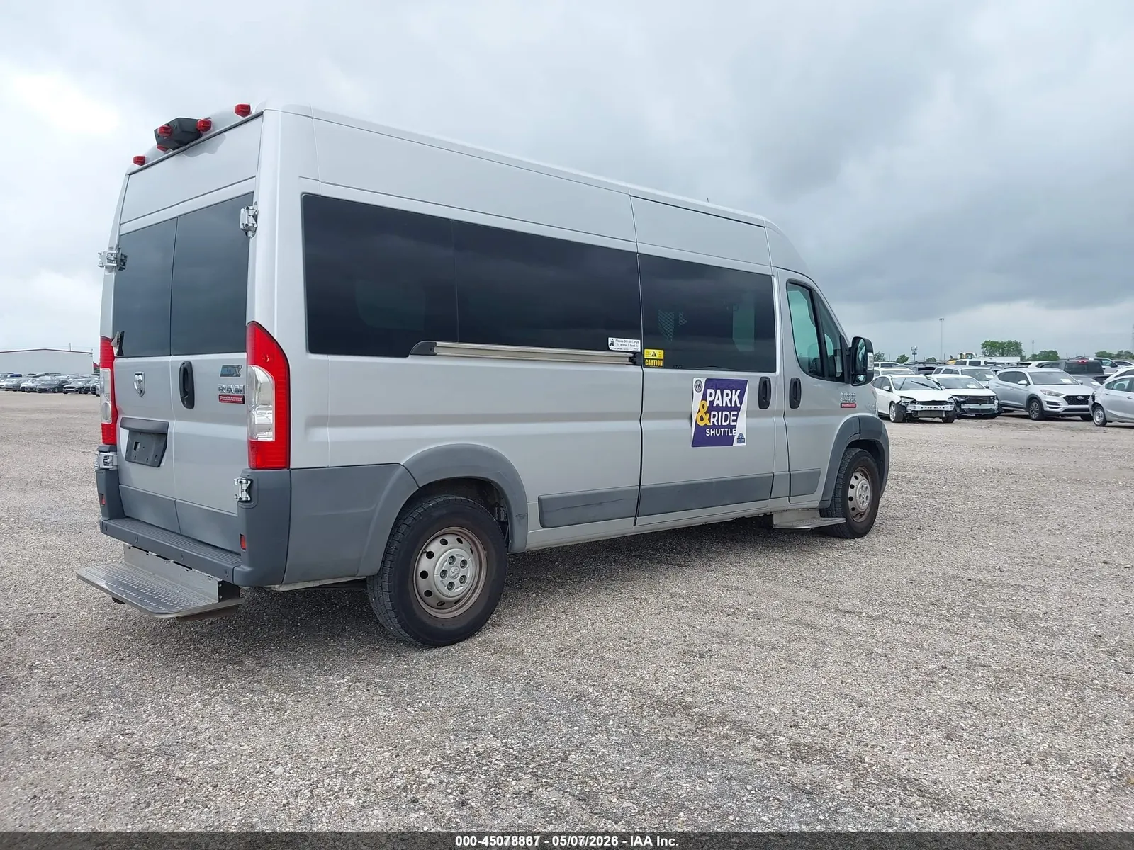 2018 Ram ProMaster WINDOW VAN HIGH ROOF 159 WB