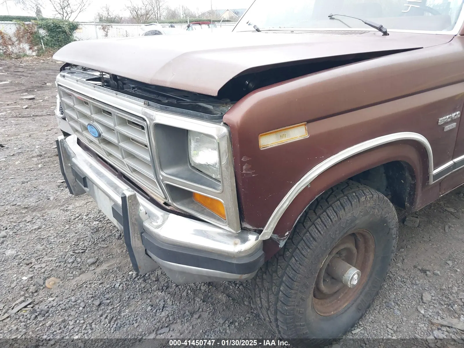 1986 Ford Bronco 4WD Custom