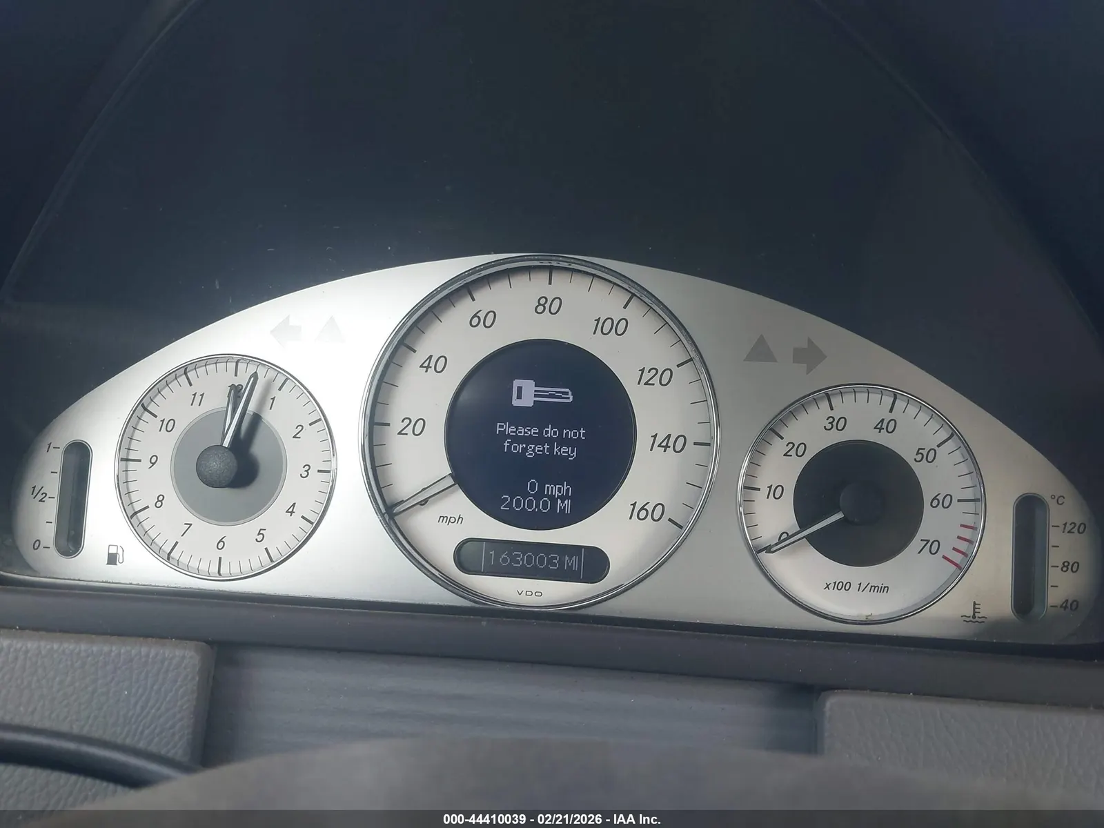 2006 Mercedes-Benz CLK-Class 5.0L