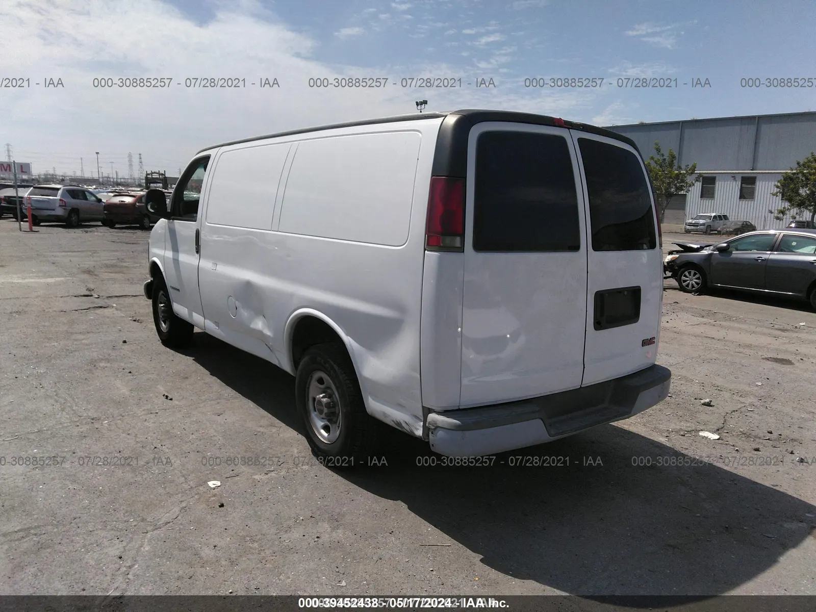 2001 GMC SAVANA CARGO STANDARD