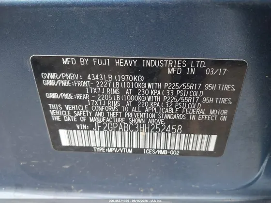 2017 Subaru Crosstrek Premium