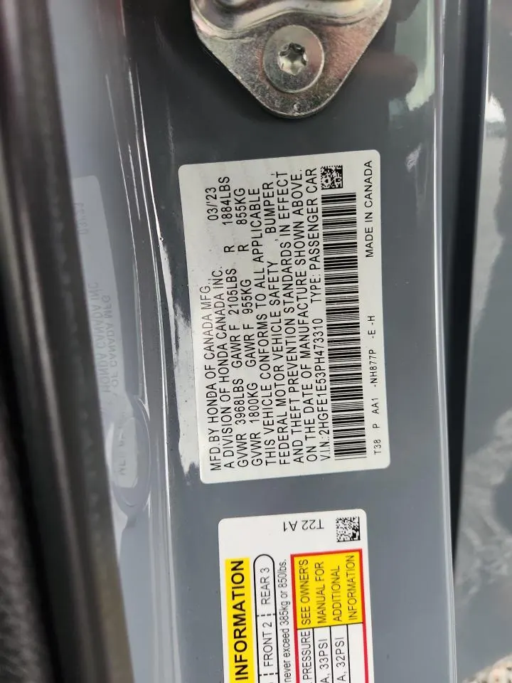 2023 Honda Civic Si CIVIC