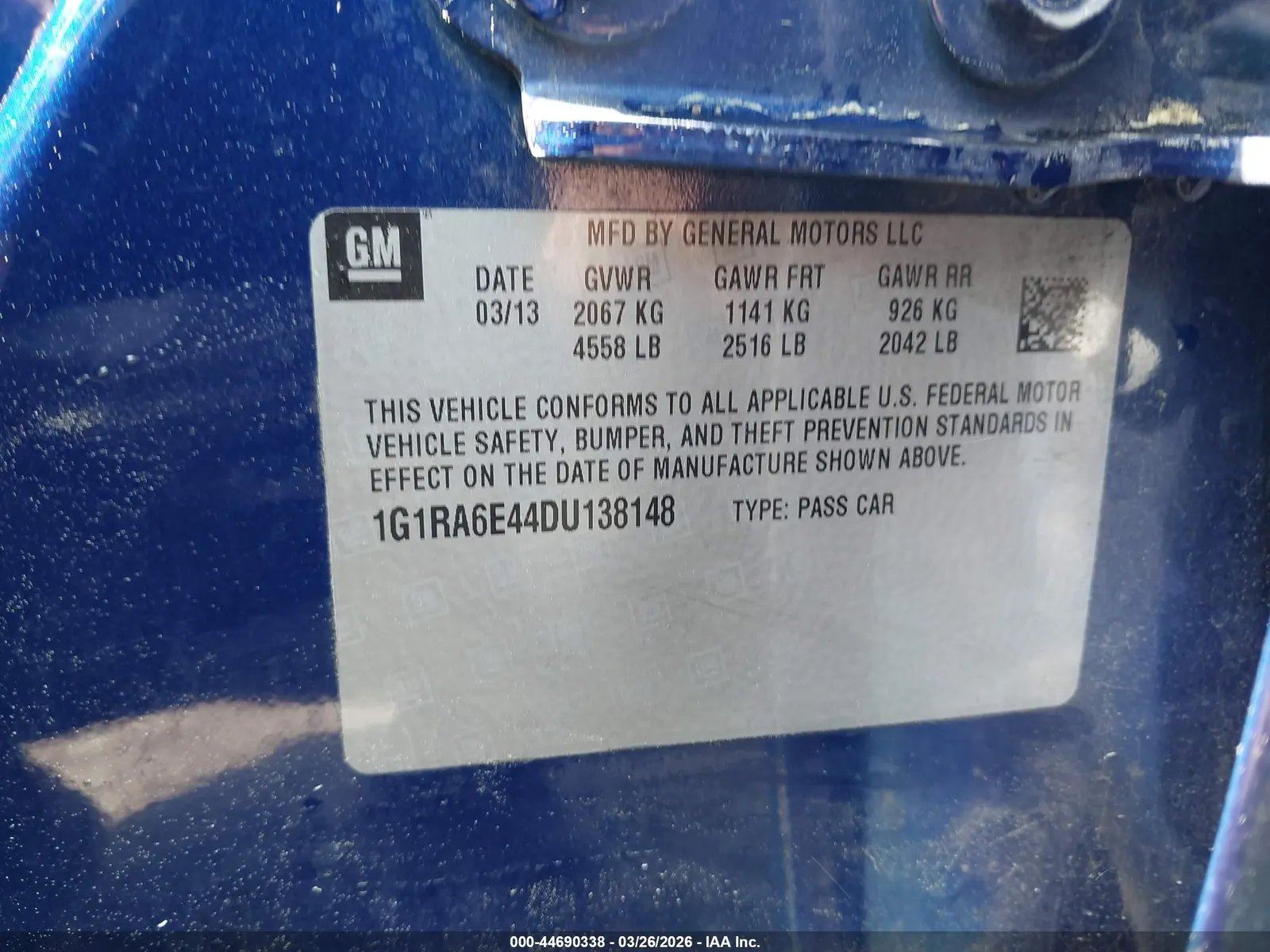 2013 Chevrolet Volt