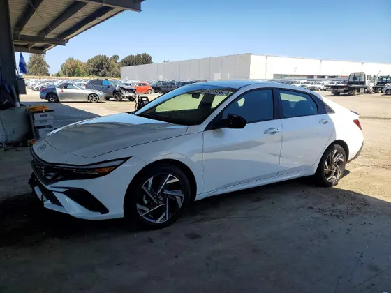 2025 Hyundai Elantra Hybrid Blue