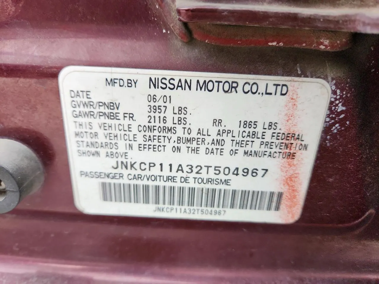 2002 INFINITI G20 Luxury