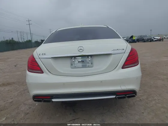 2015 Mercedes-Benz S-Class S 63 AMG