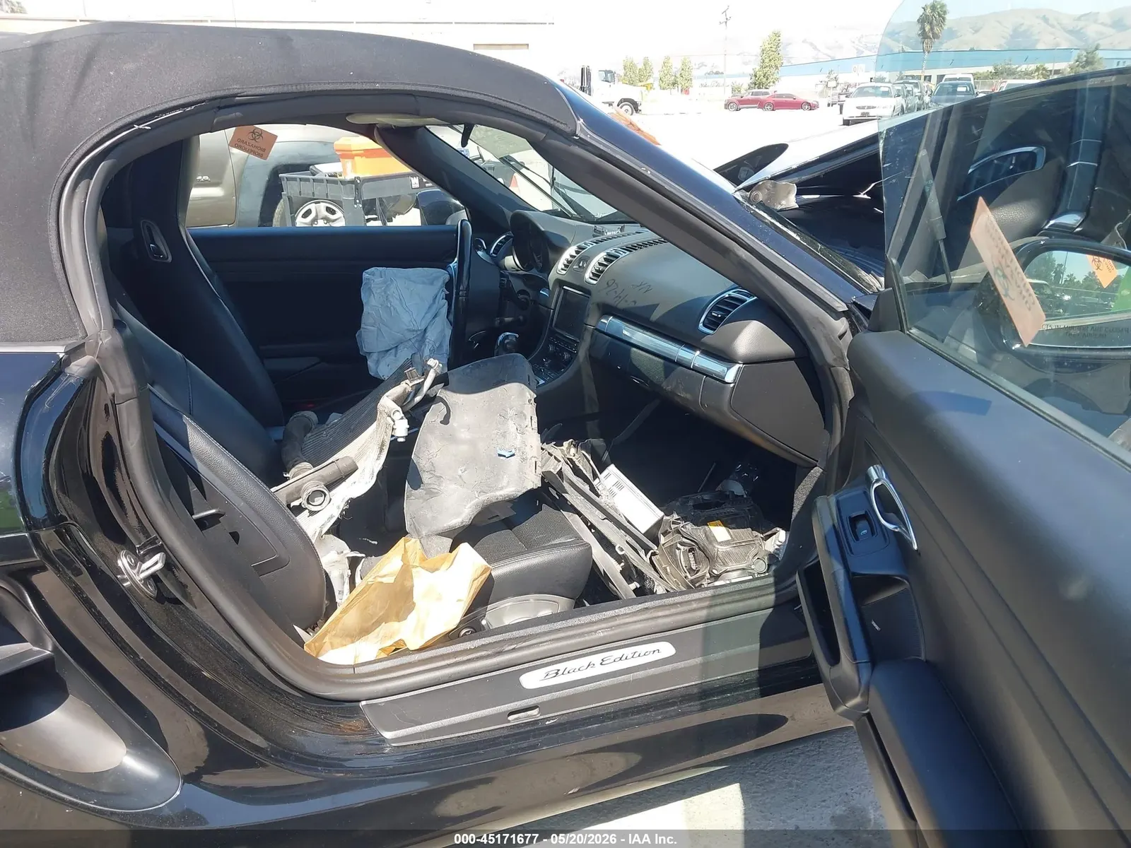 2016 Porsche Boxster BLACK EDITION