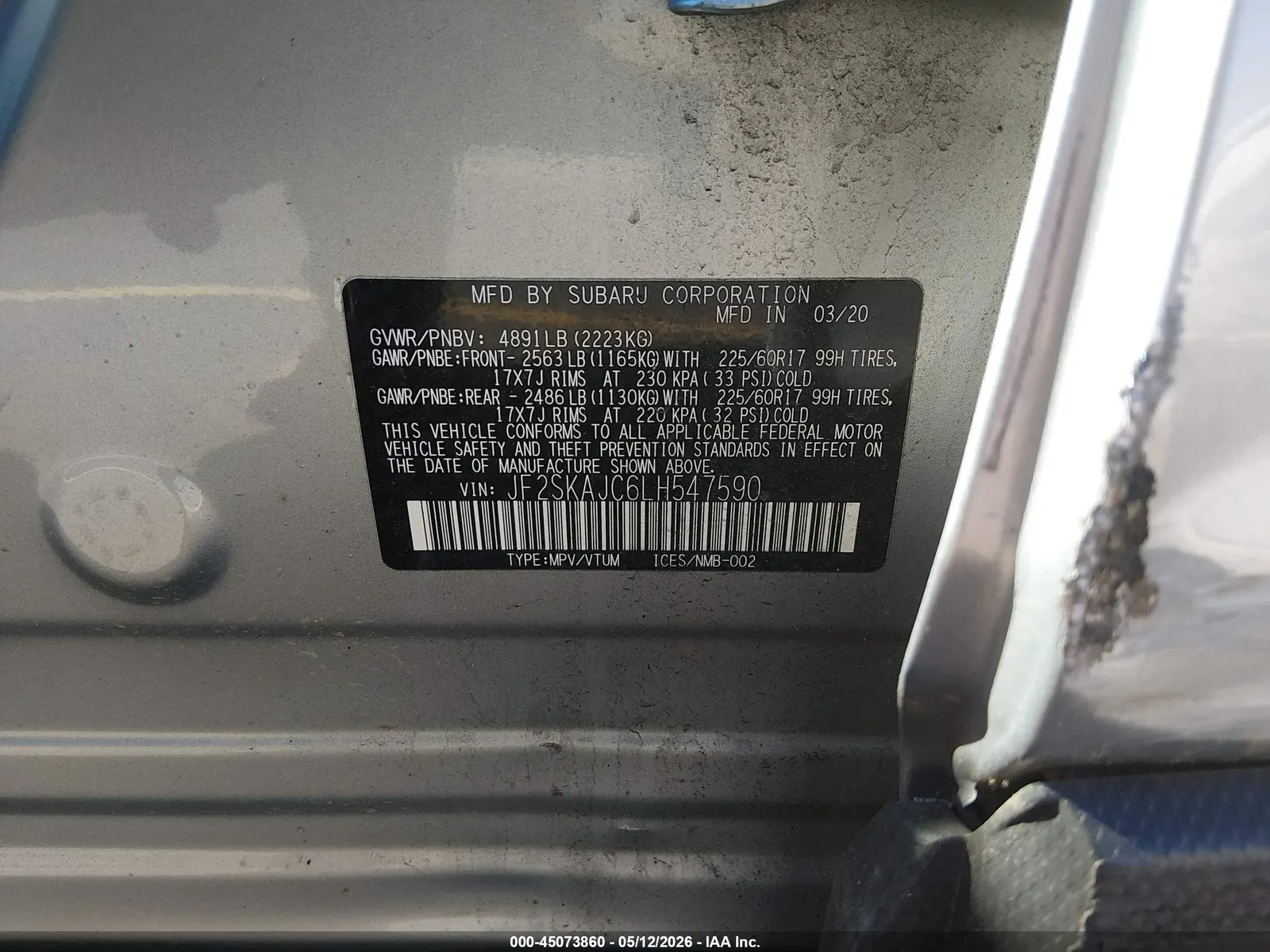 2020 Subaru Forester Premium