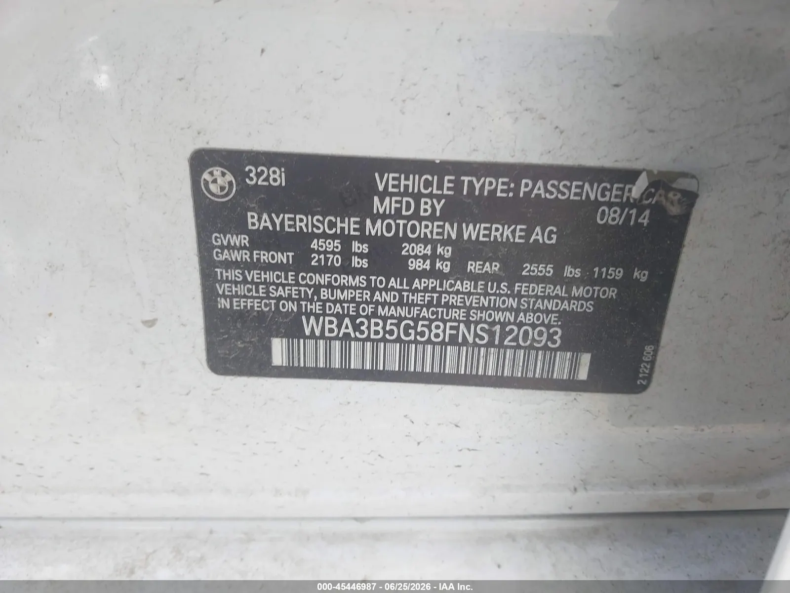 2015 BMW 3 Series 328i xDrive