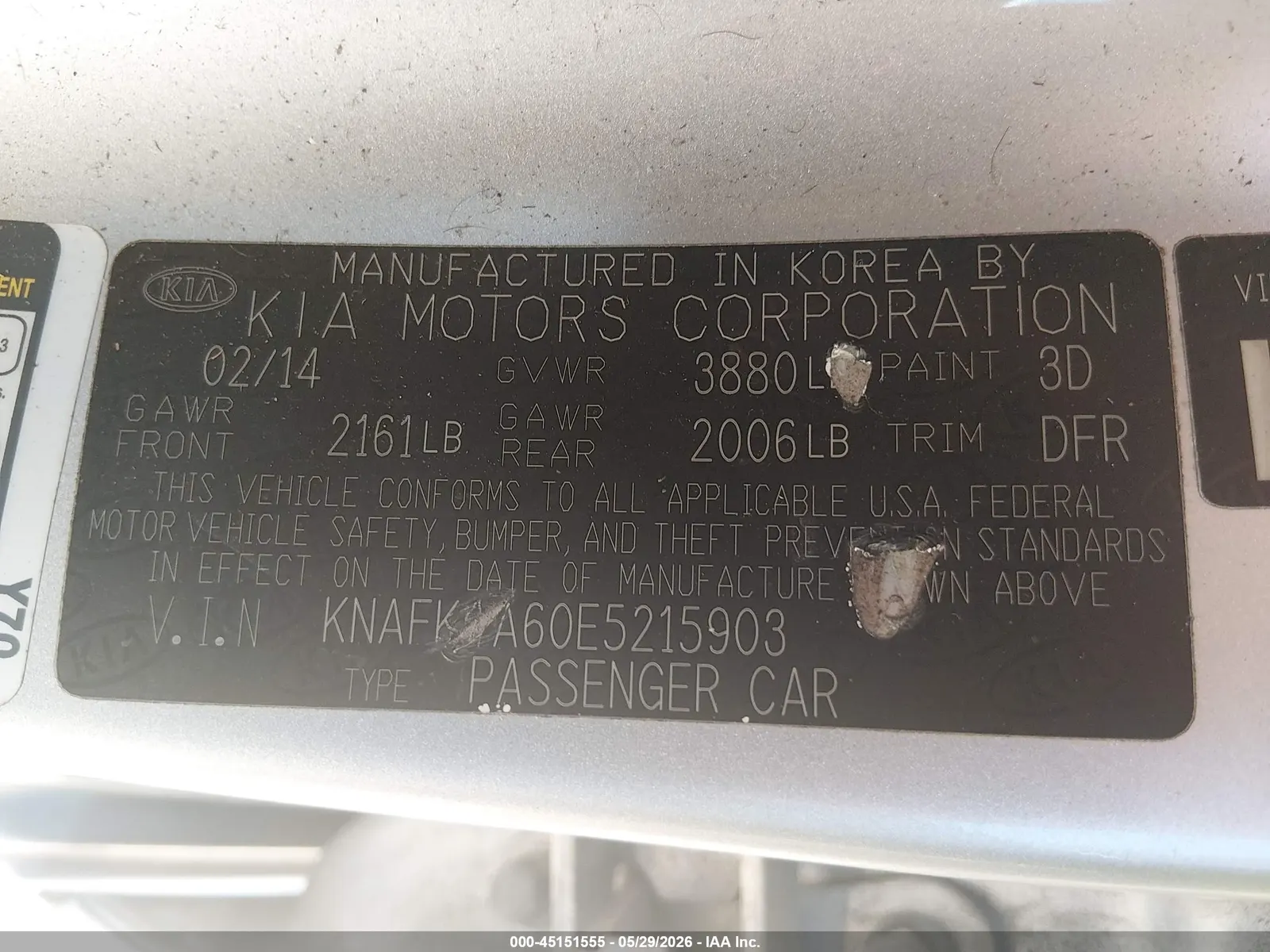2014 Kia Forte LX