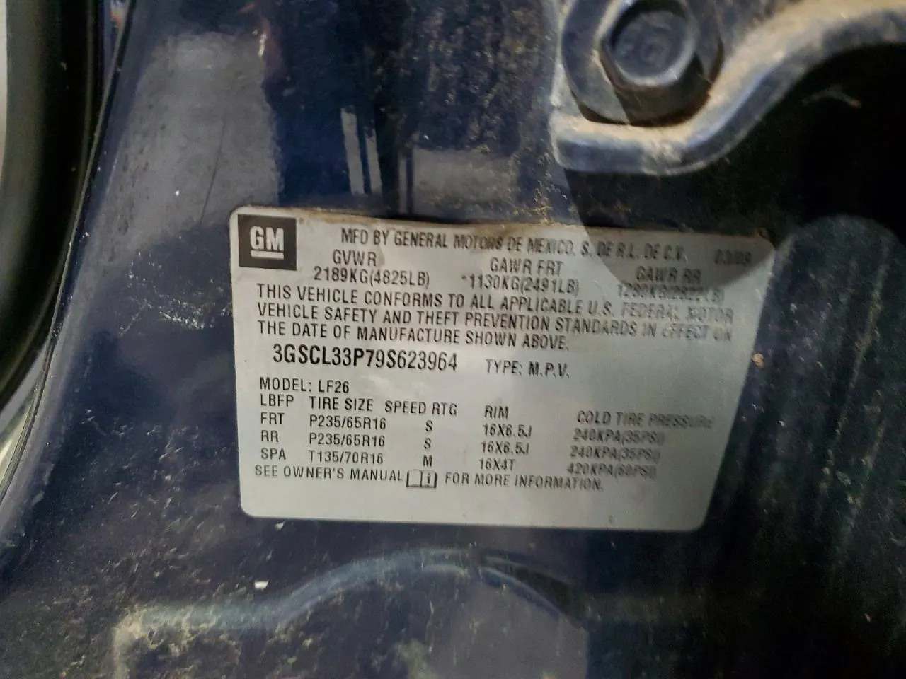 2009 Saturn VUE XE
