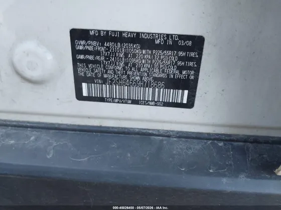2009 Subaru Forester (Natl) X Limited