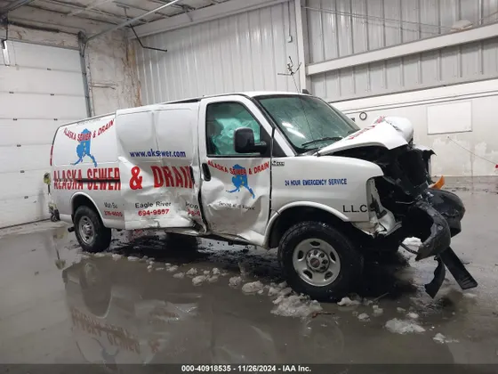 2022 GMC SAVANA CARGO RWD 3500 EXTENDED WHEELBASE WORK VAN