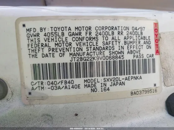 1997 Toyota Camry LE