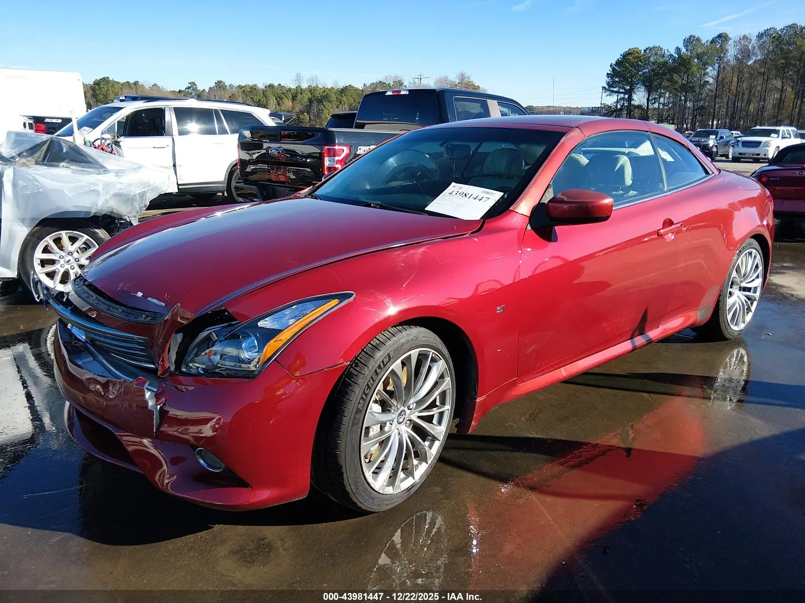 2014 INFINITI Q60 Convertible