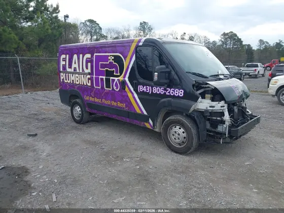 2021 Ram ProMaster LOW ROOF 136 WB