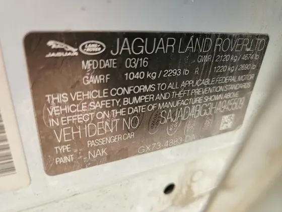 2017 Jaguar XE 25t Premium