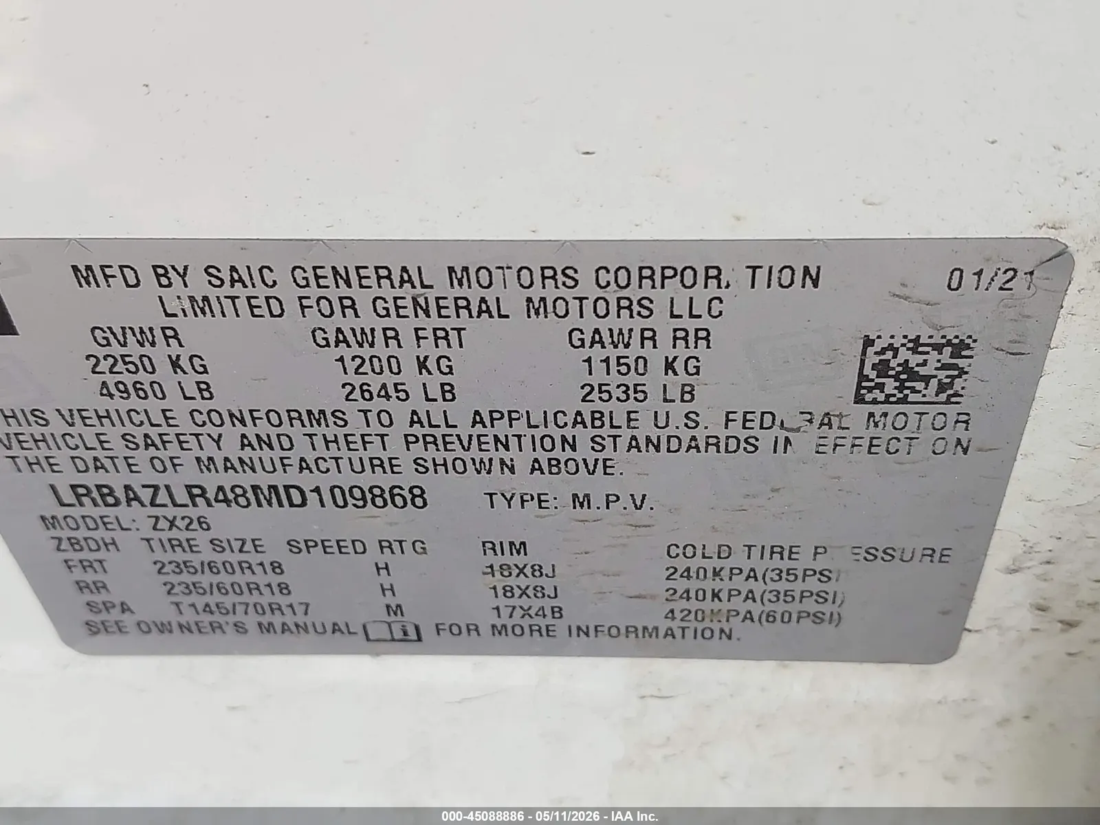 2021 Buick Envision Preferred