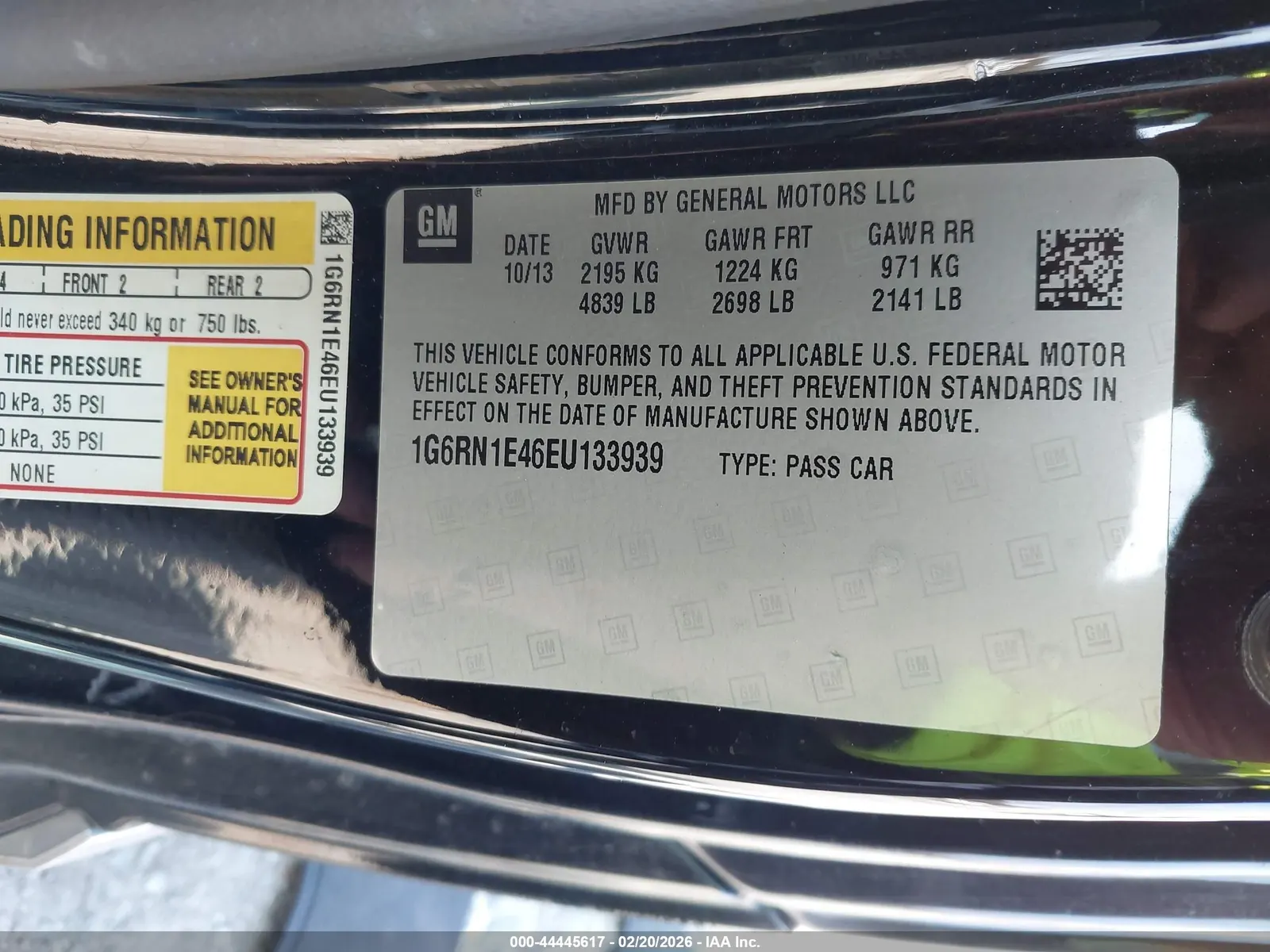 2014 Cadillac ELR STANDARD