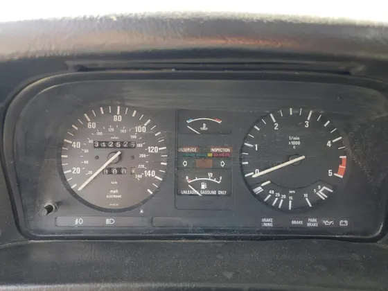 1984 BMW 528 - 533 - 633 - 733 528E