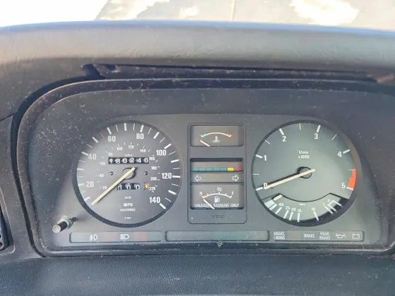 1986 BMW 528 - 533 - 633 - 733 528E