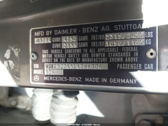 1984 Mercedes-Benz 300 Series 300SD