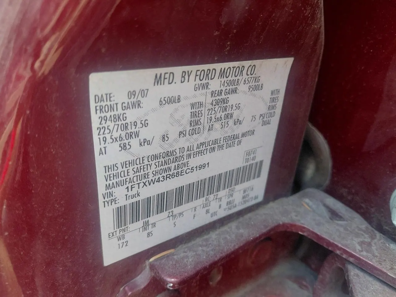2008 Ford Super Duty F-450 DRW XL