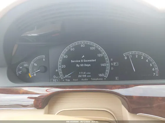 2011 Mercedes-Benz S-Class S 550