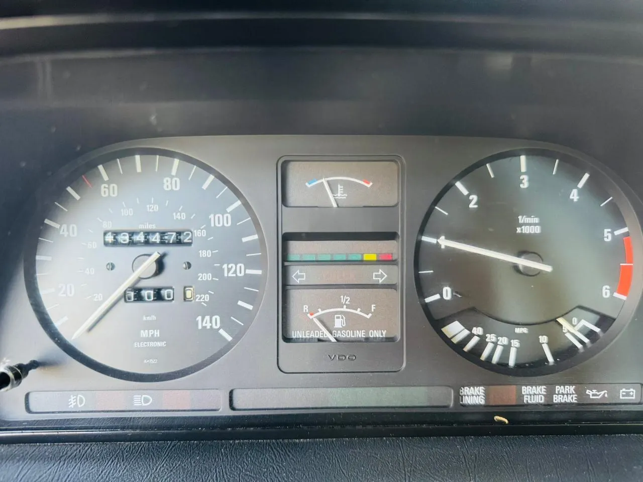1988 BMW 528 - 533 - 633 - 733 528E