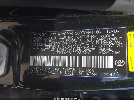 2010 Toyota Yaris