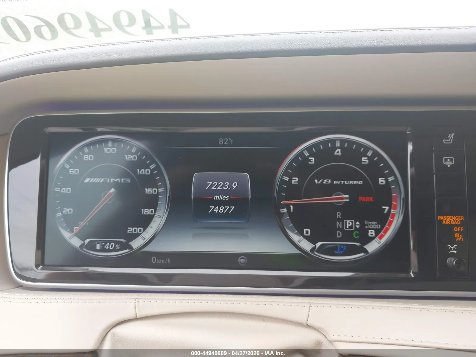 2015 Mercedes-Benz S-Class S 63 AMG