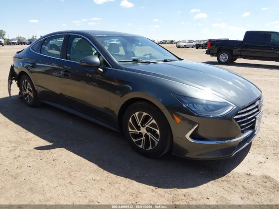 2021 Hyundai Sonata Hybrid Blue