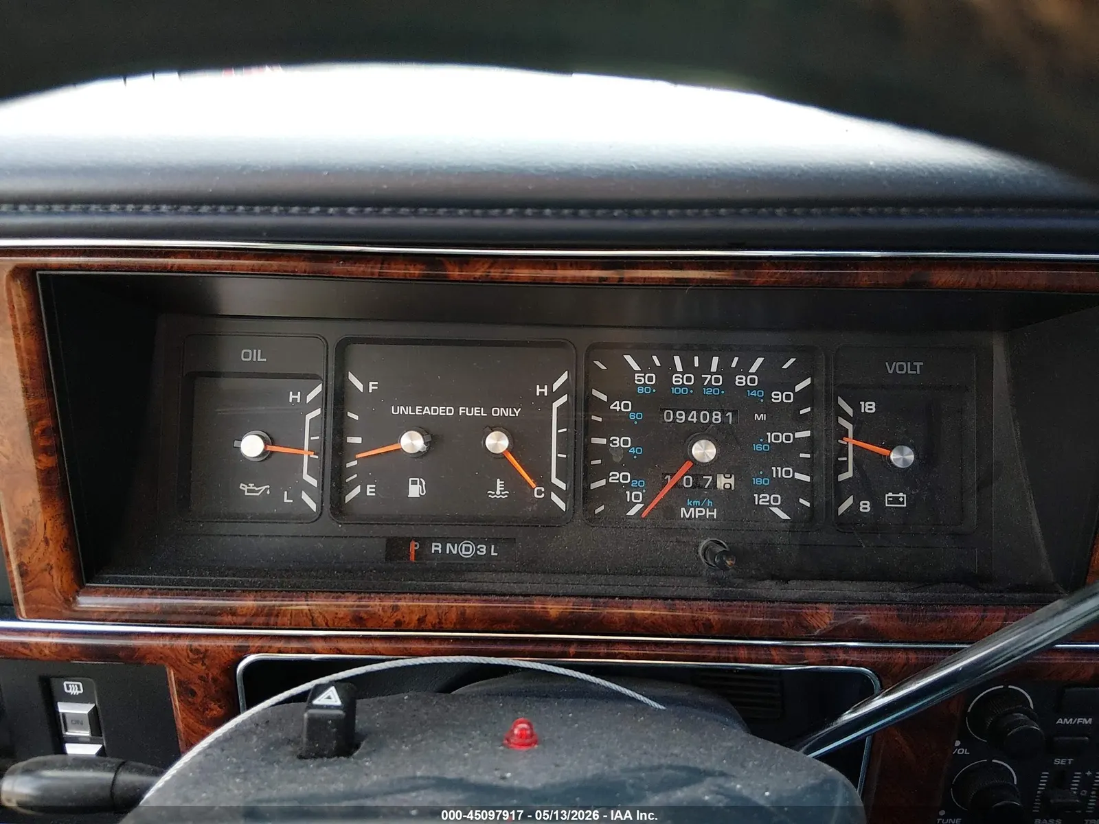 1993 Chrysler New Yorker C-BODY SALON