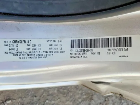 2008 Chrysler Sebring Limited