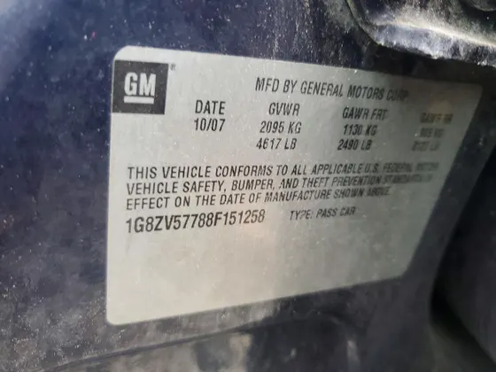 2008 Saturn Aura XR