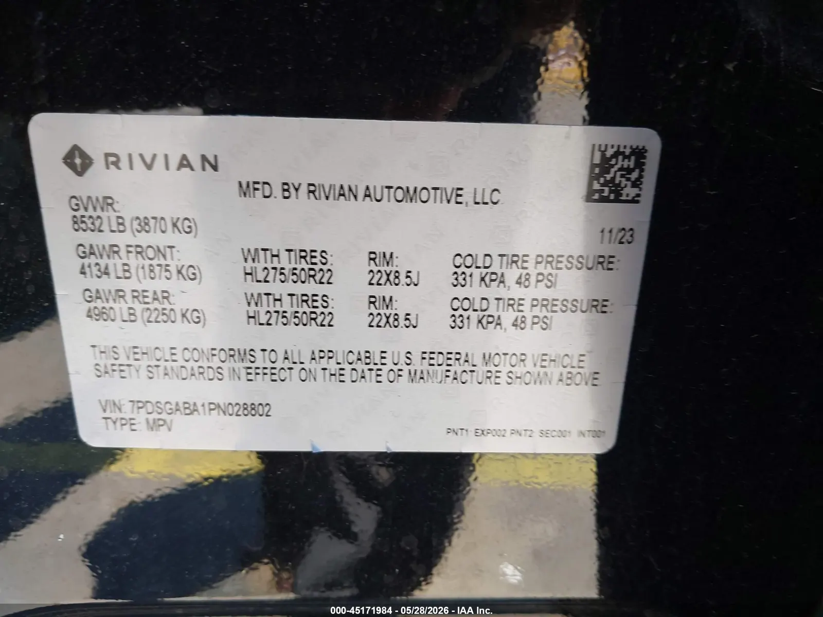 2023 Rivian R1S Adventure