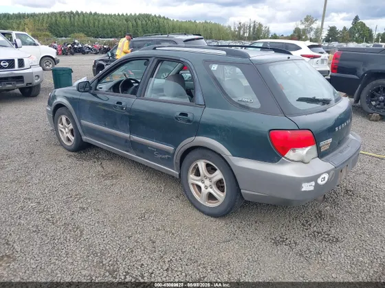 2004 Subaru Impreza Wagon (Natl) Outback Sport