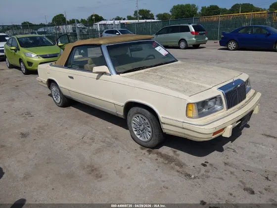 1986 Chrysler LeBaron