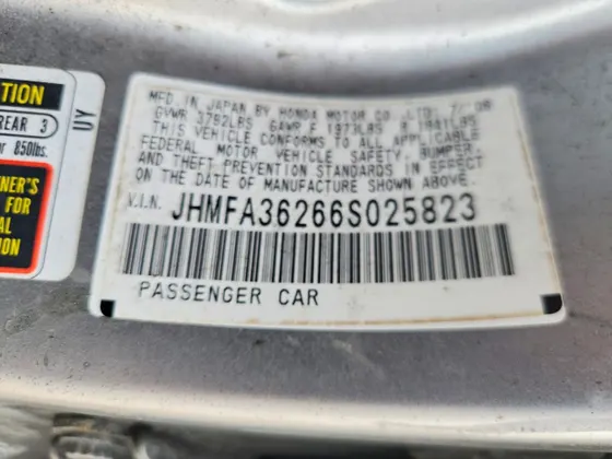 2006 Honda Civic Hybrid CIVIC