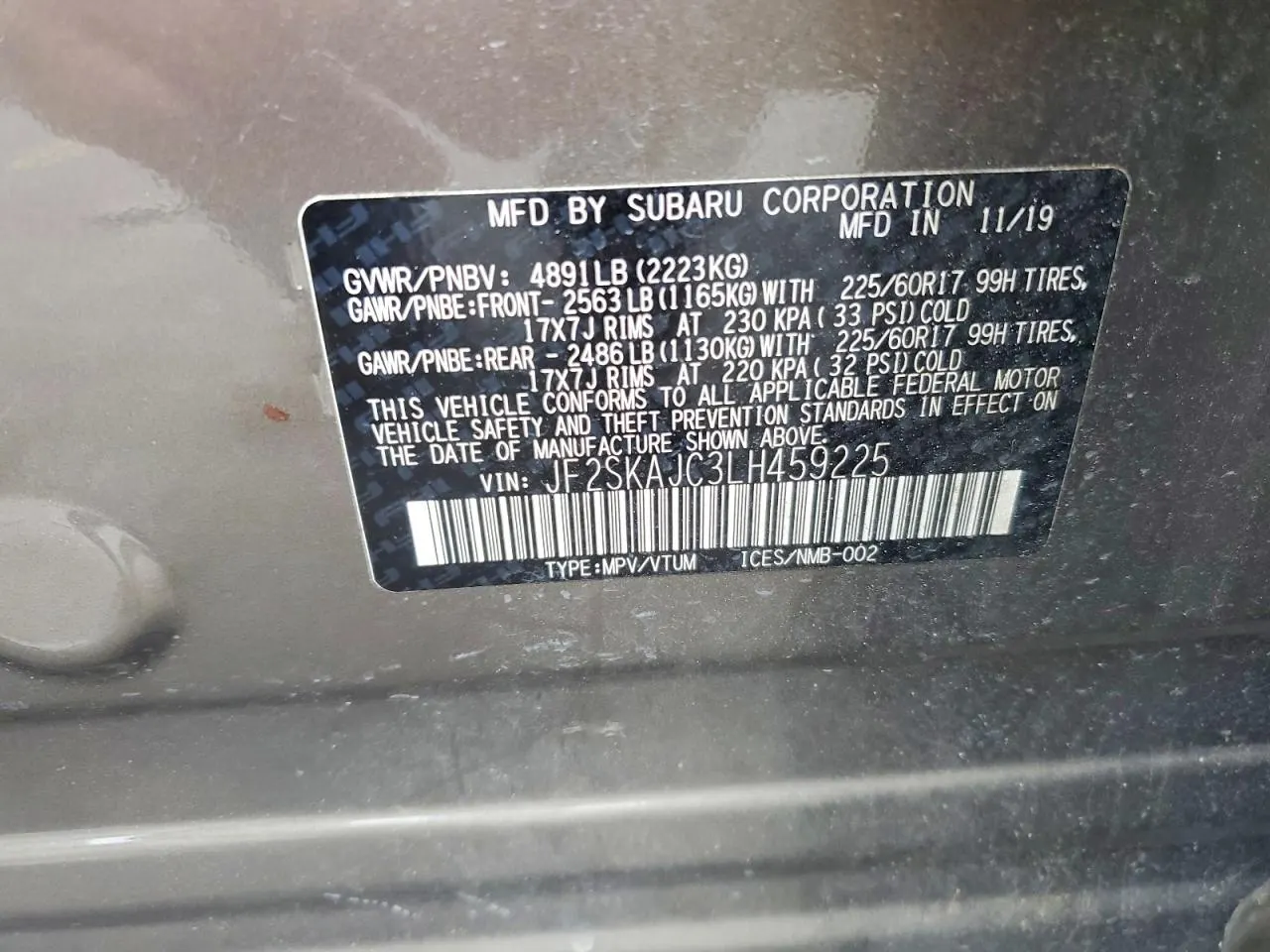 2020 Subaru Forester Premium